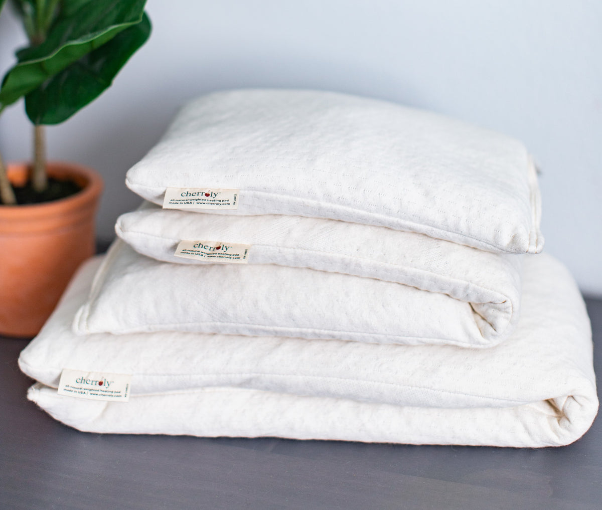 Microwavable Cherry Pits Heating Pad Cherroly