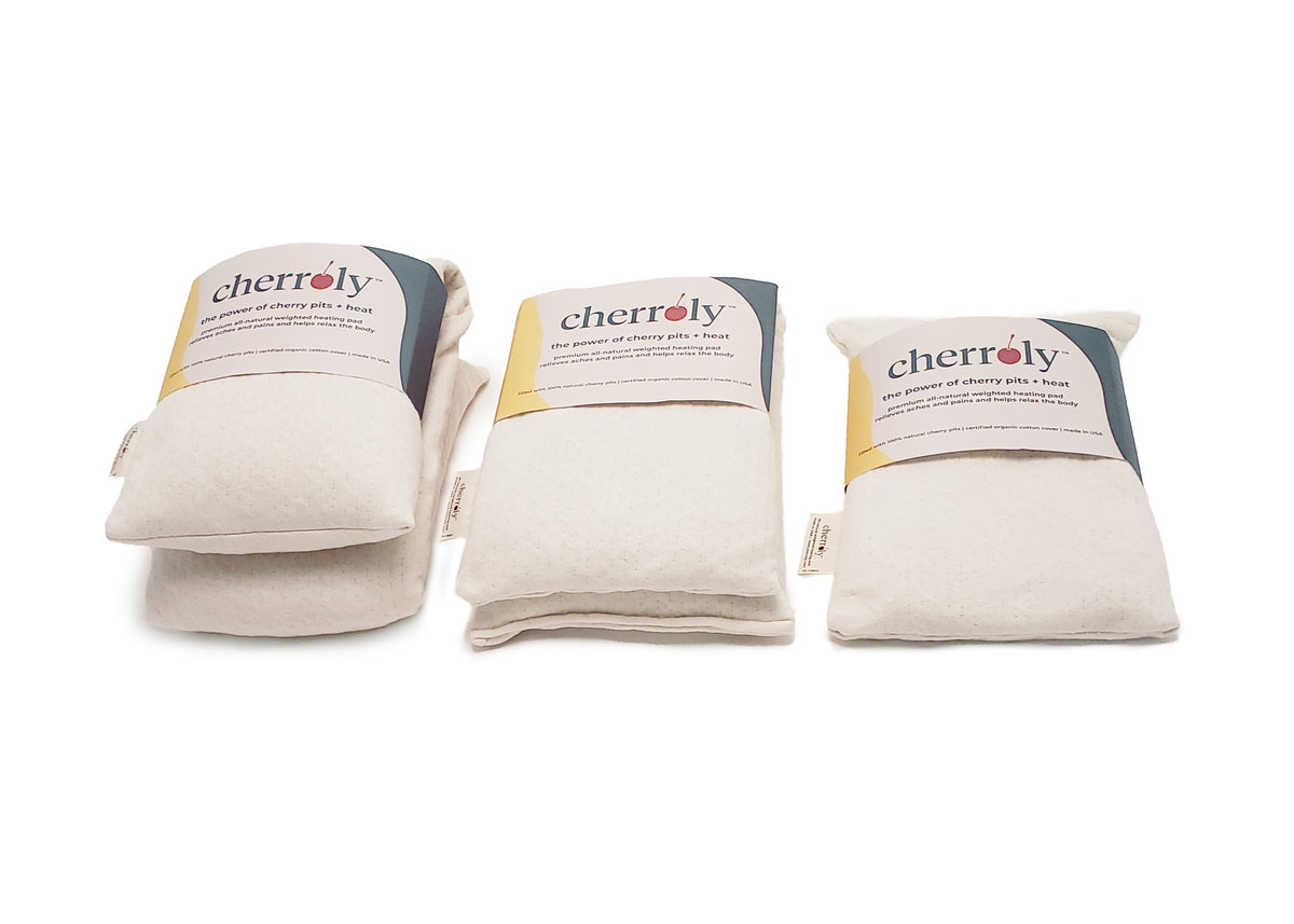 Cherroly™ Cherry Pits Heating Pad, MEDIUM (8 in x 24 in, 4 lbs)