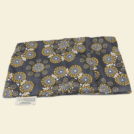 Cherroly® Removable Organic Cotton Heating Pad Cover-Gray Printed Design