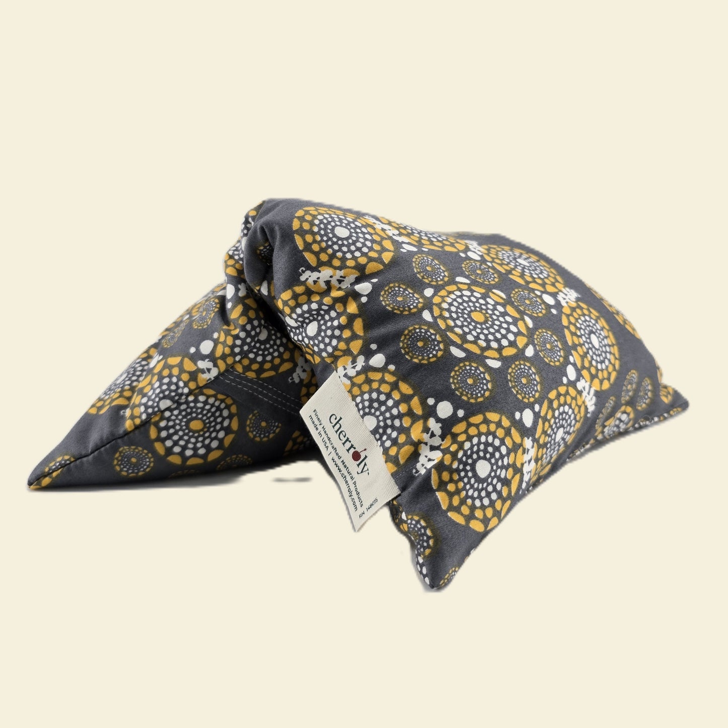 Cherroly® Removable Organic Cotton Heating Pad Cover-Gray Printed Design